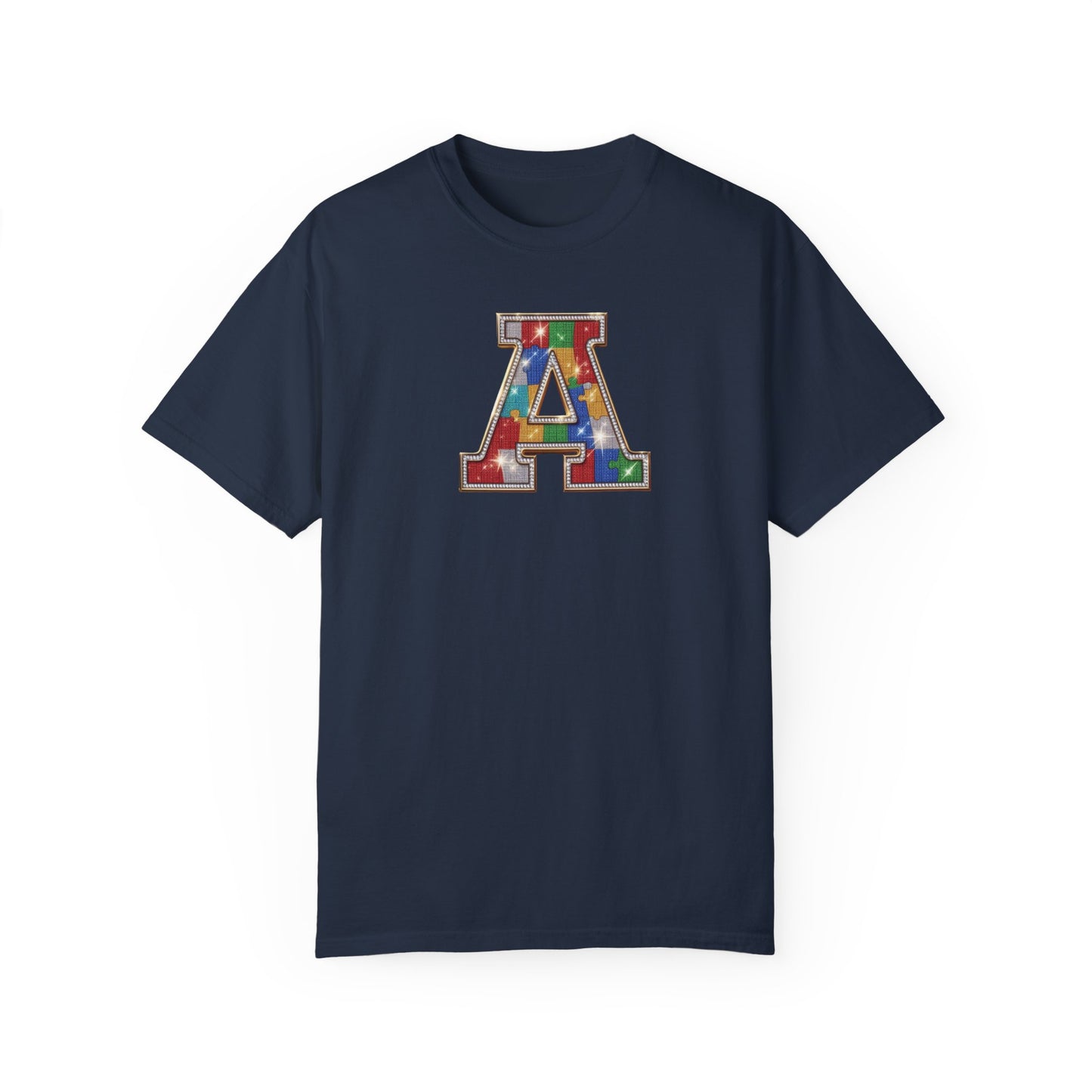 Shine Bright Autism "A" Tee