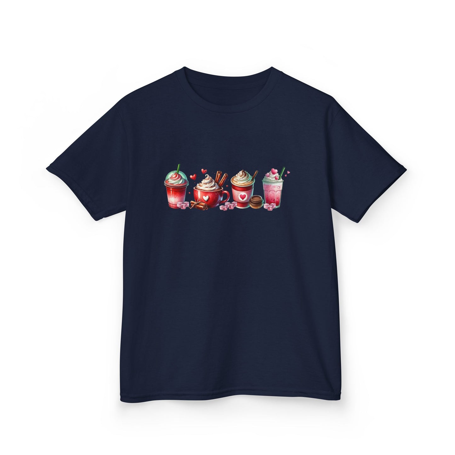 Kids Fun Ice Cream Drinks Tee