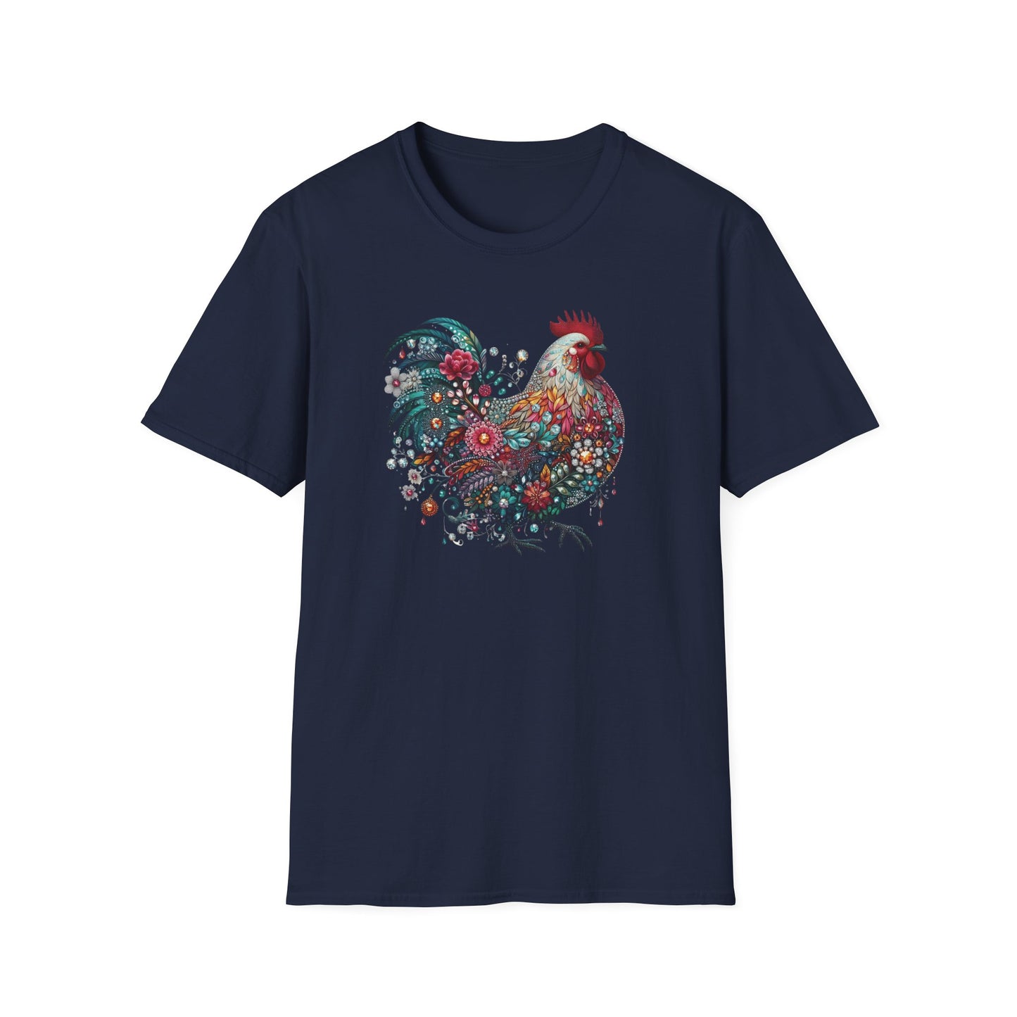 "Rhinestone Rooster" T-Shirt