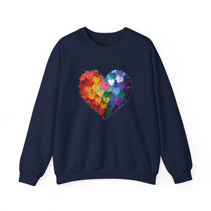 Rainbow Love Vibes Sweatshirt