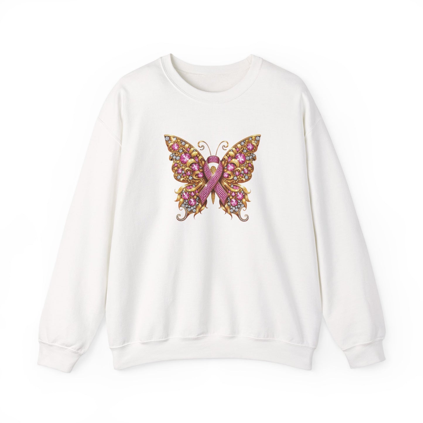 Pink Butterfly Awareness Sweatshirt