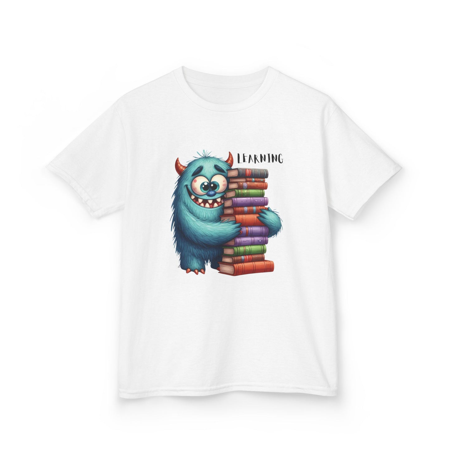 Kids Reading Monster Tee