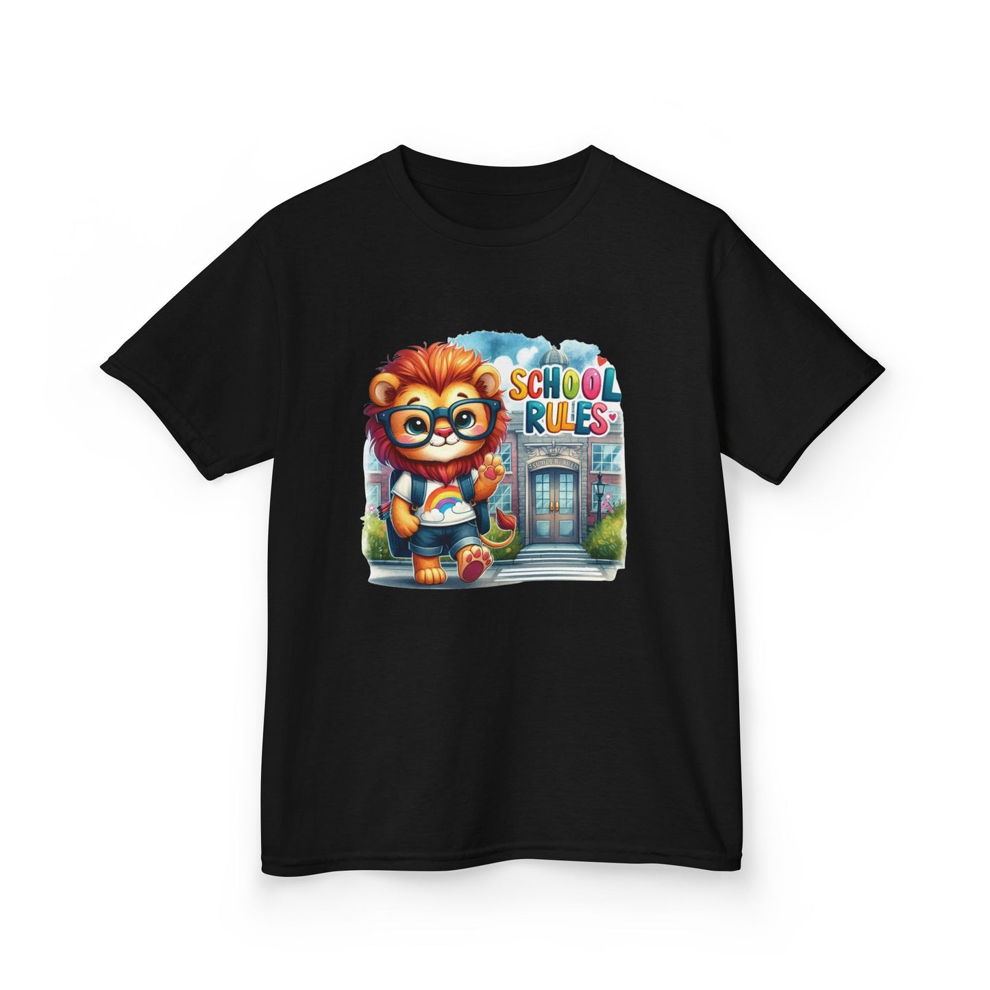 Cute Kids School Rules Tee