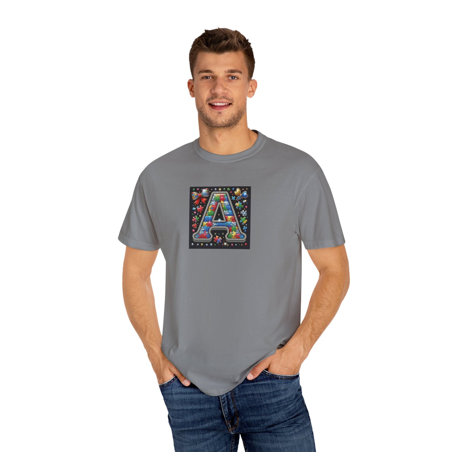 Autism Puzzle Alphabet – A Tee