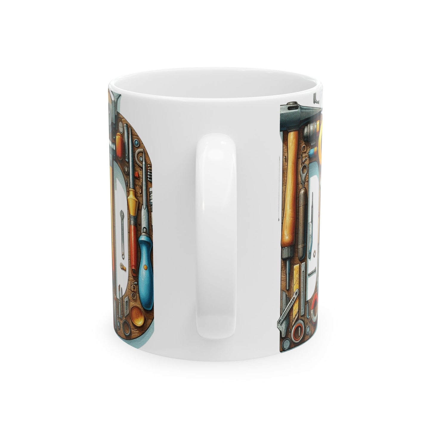 Dad's Letters of Steel Mug