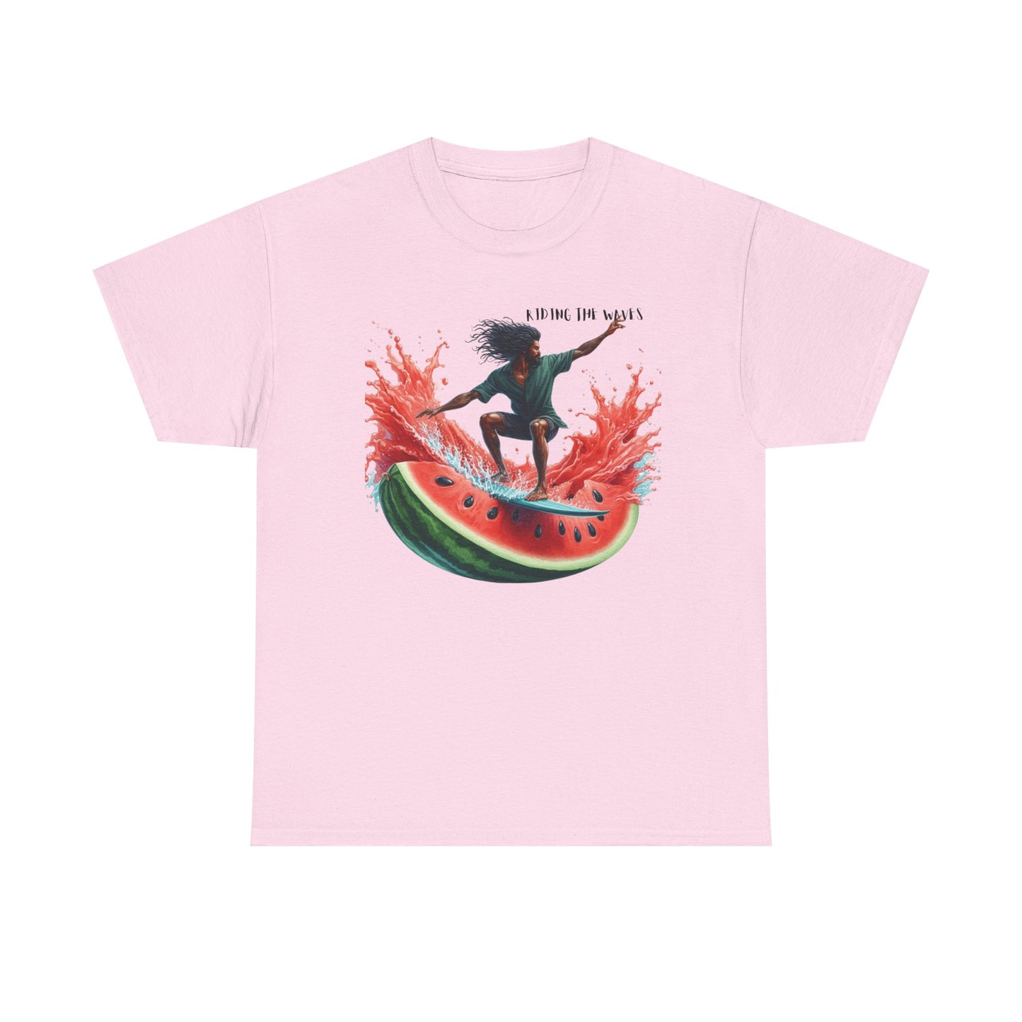 Riding the Waves with Watermelon Tee