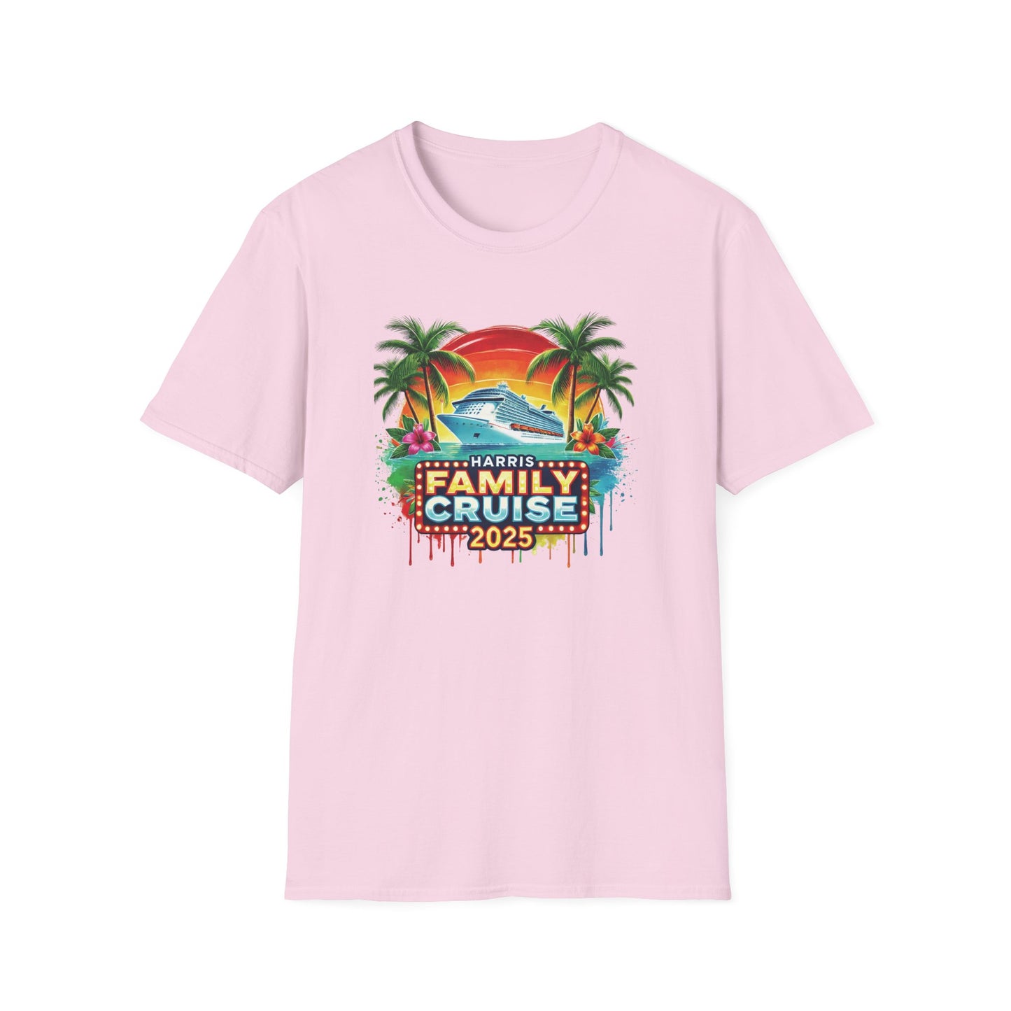 Harris Custom Family Cruise 2025 T-Shirt