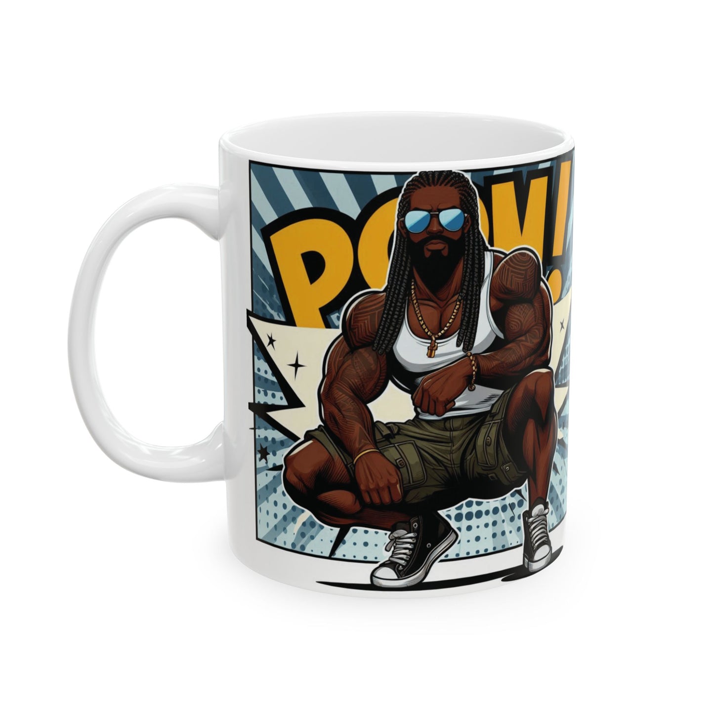 Superbad in Cargo POW! Mug