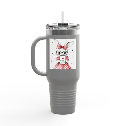 "Caught You Looking" Bunny Travel Mug