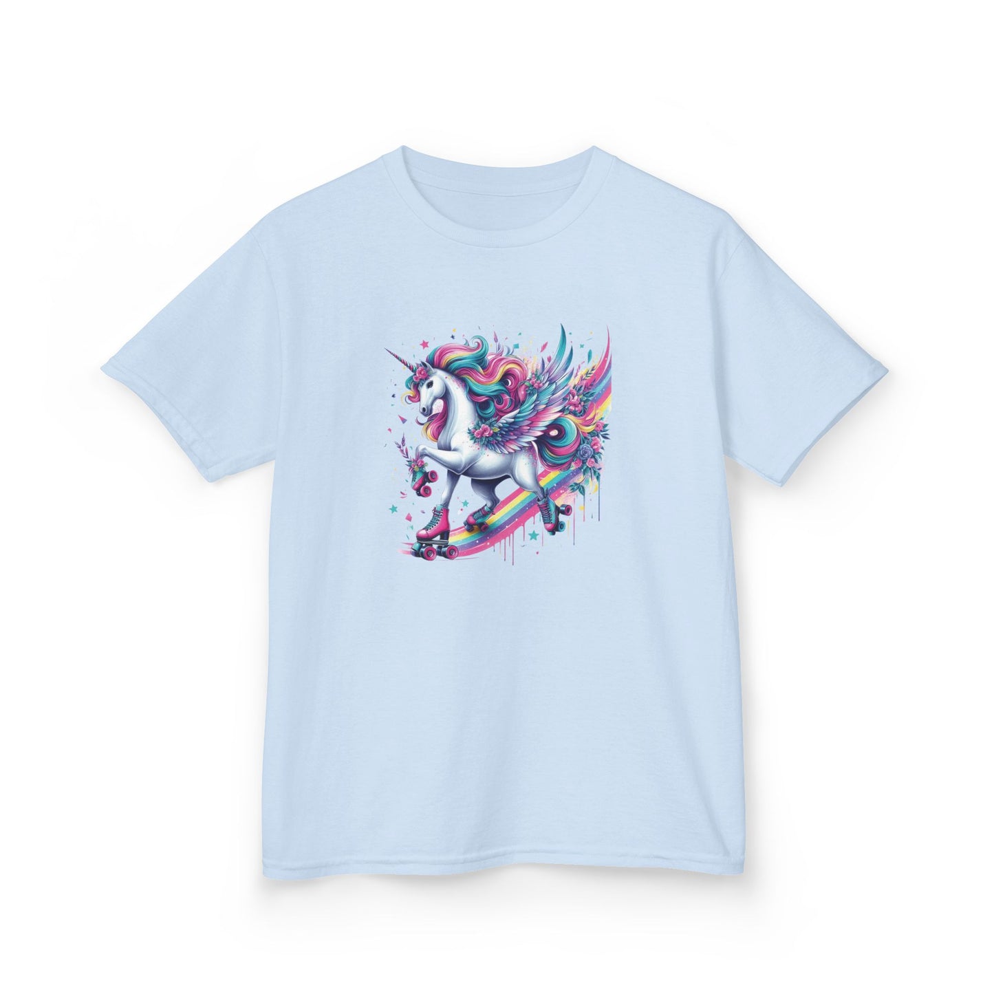 Rollin’ Through Rainbows Kids Tee
