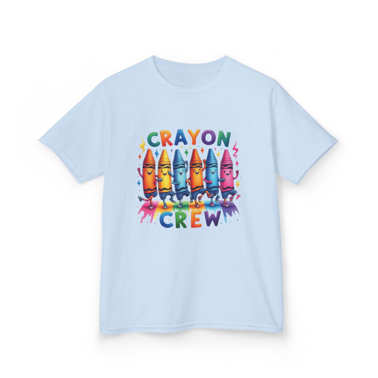 Colorful Kids Crayon Tee