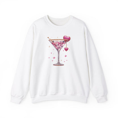 "Sparkle & Sip – Glam Cocktail" Sweatshirt