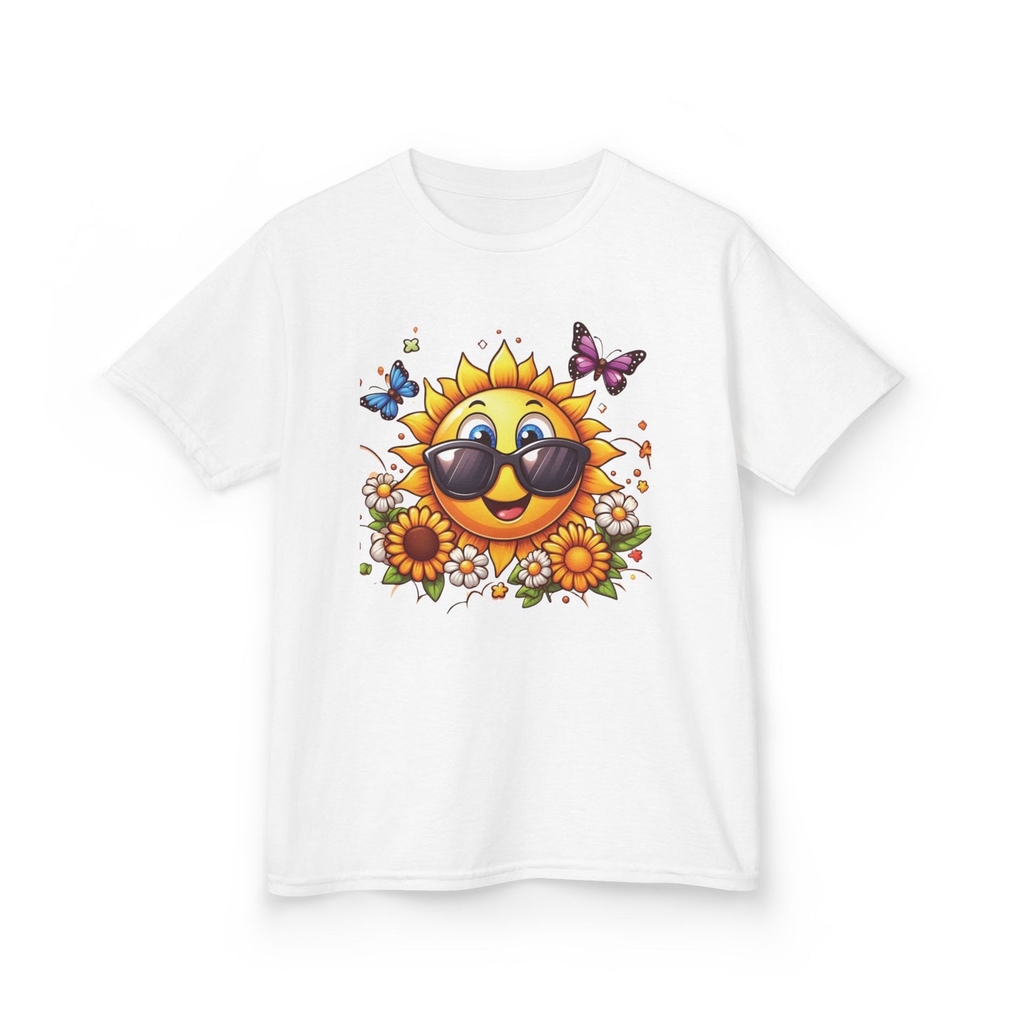 Sunflower & Smiles Kids Tee