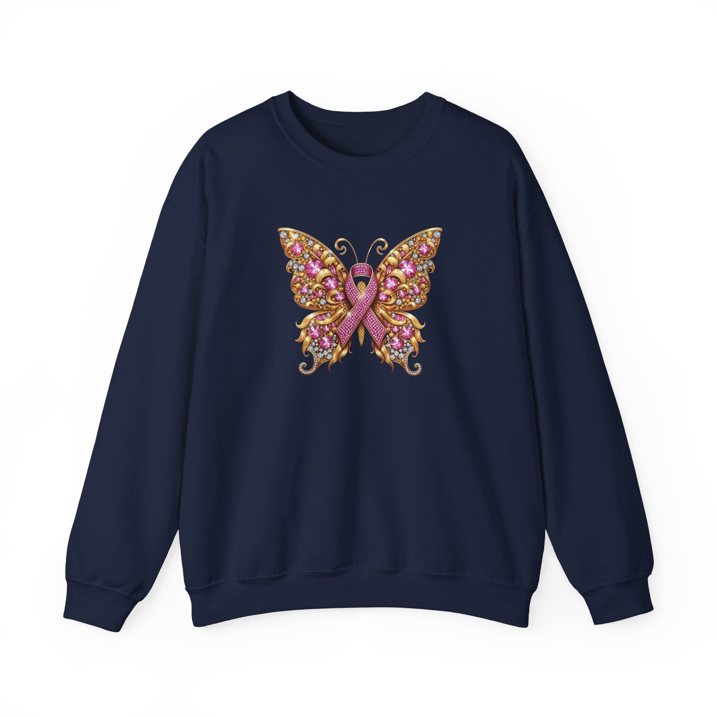 Pink Butterfly Awareness Sweatshirt