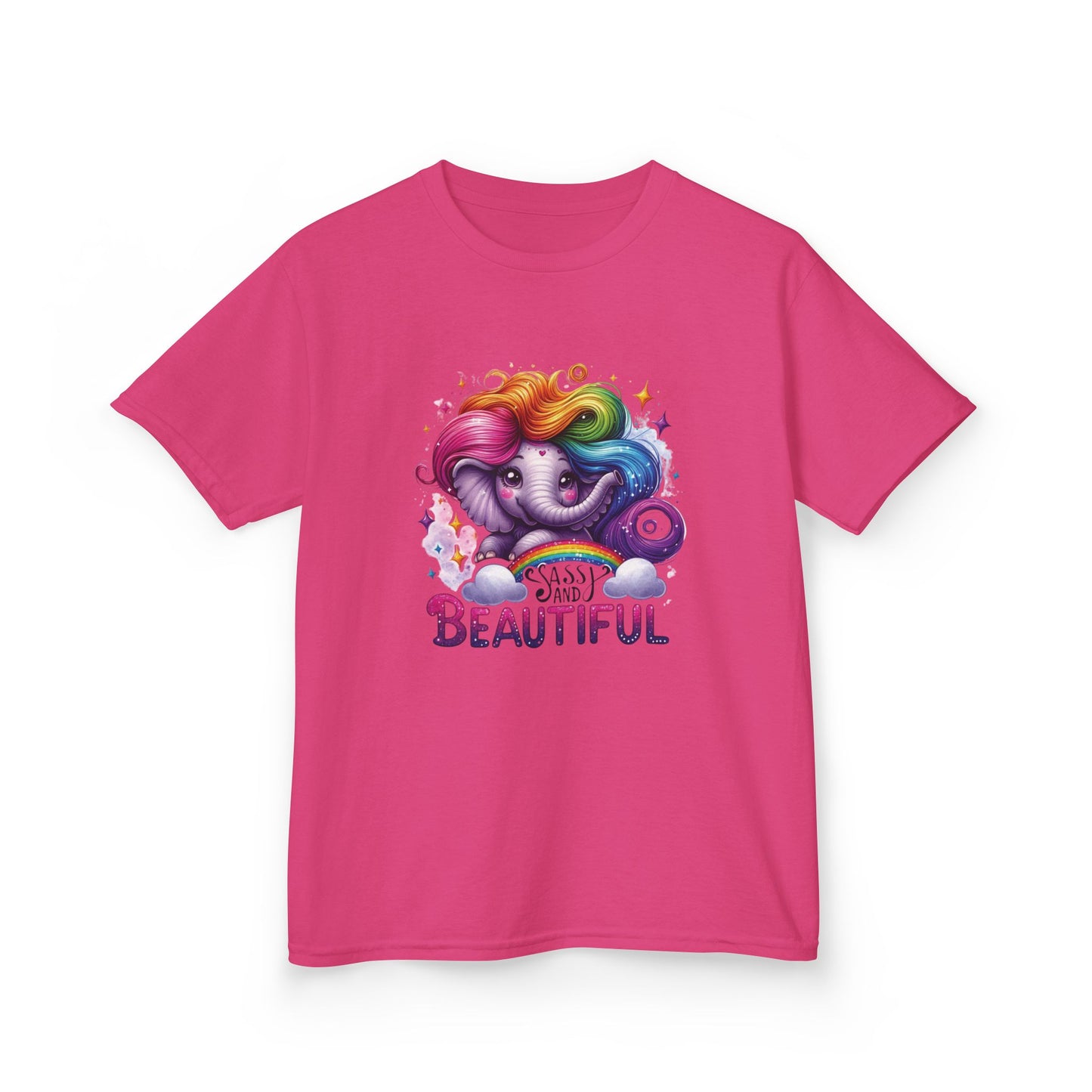 Rainbow Spirit Elephant Kids Tee