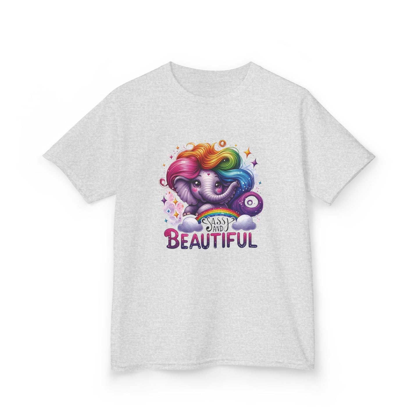 Rainbow Spirit Elephant Kids Tee