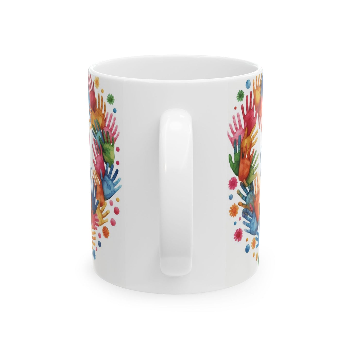 Mom Touched by Little hands Mug
