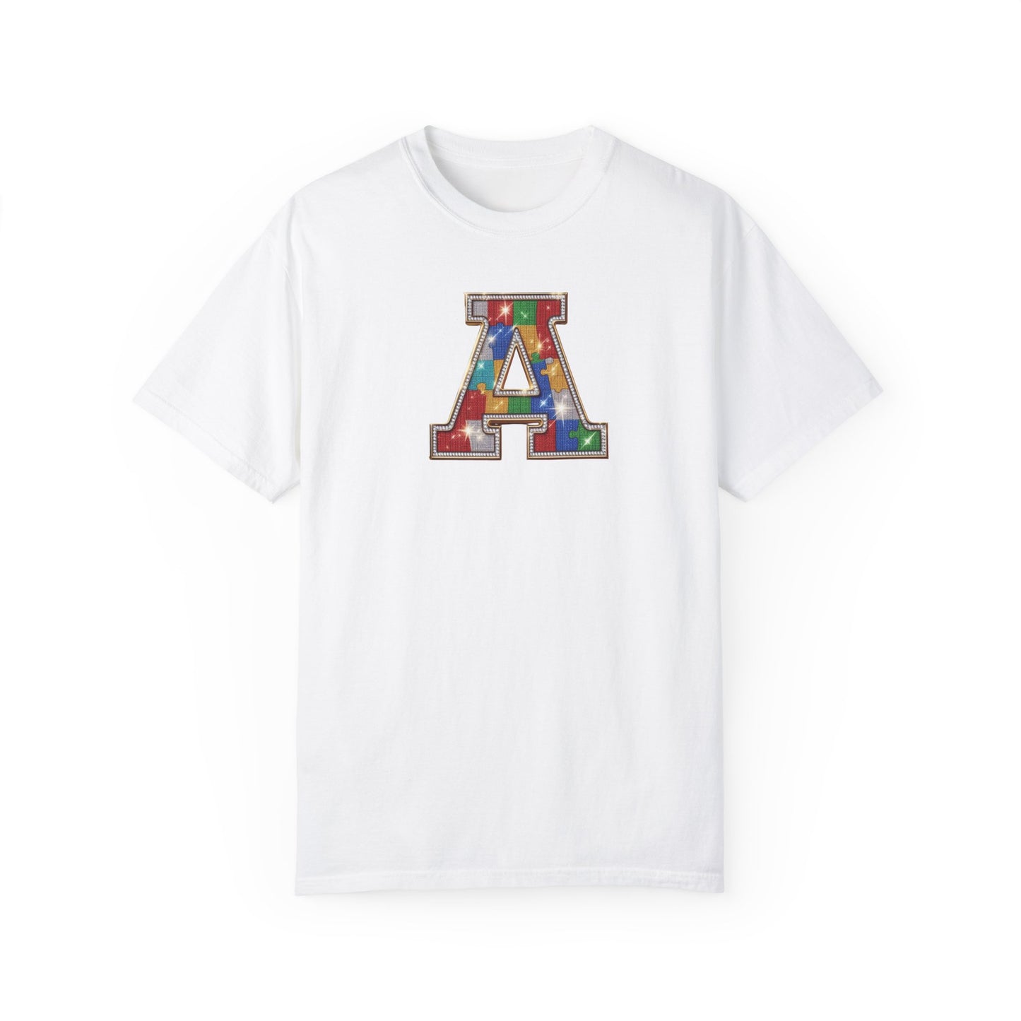 Shine Bright Autism "A" Tee