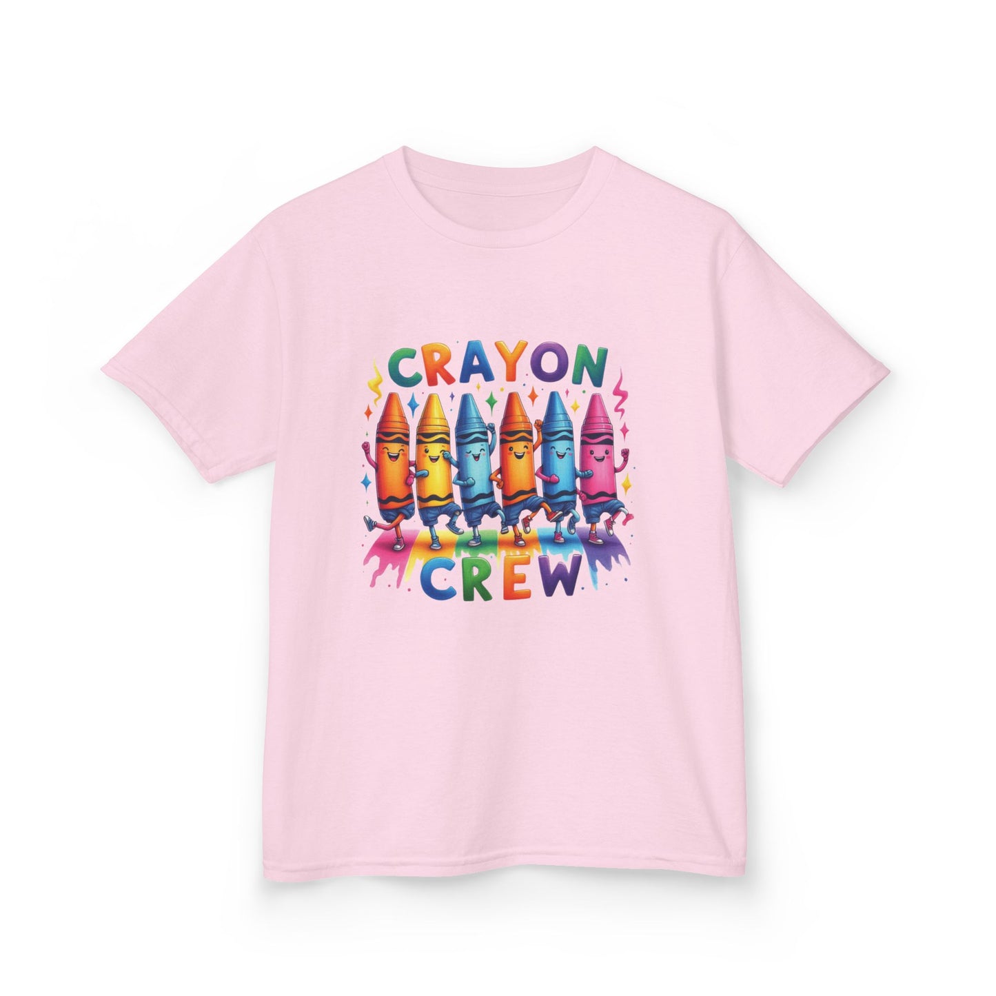 Colorful Kids Crayon Tee