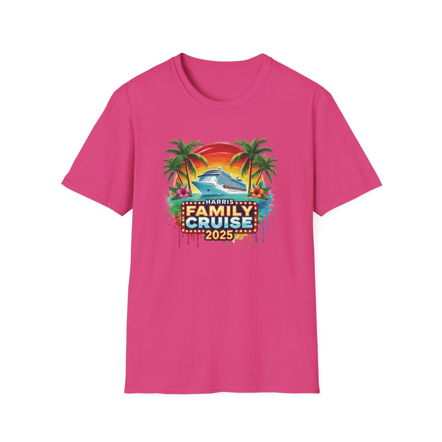 Harris Custom Family Cruise 2025 T-Shirt