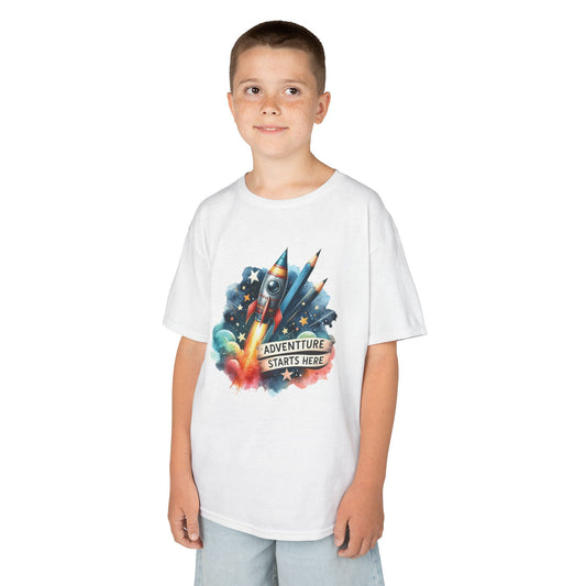 Adventure Start Here Kid's Tee