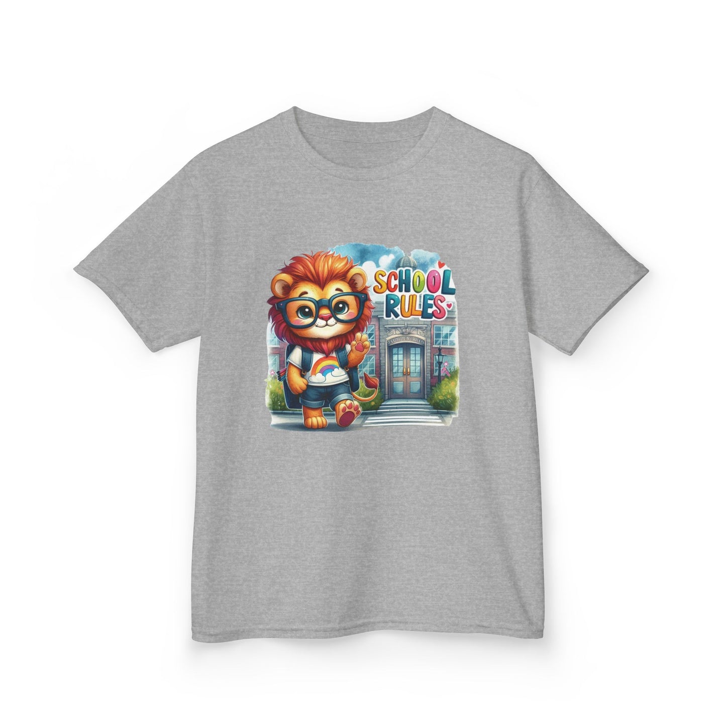 Cute Kids School Rules Tee