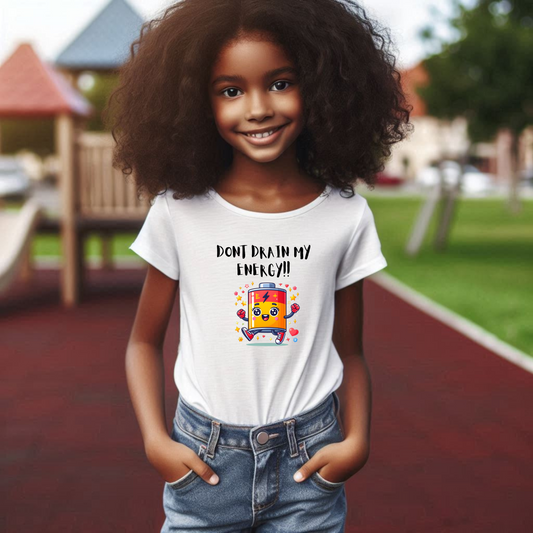"Powered by Positivity Tee
