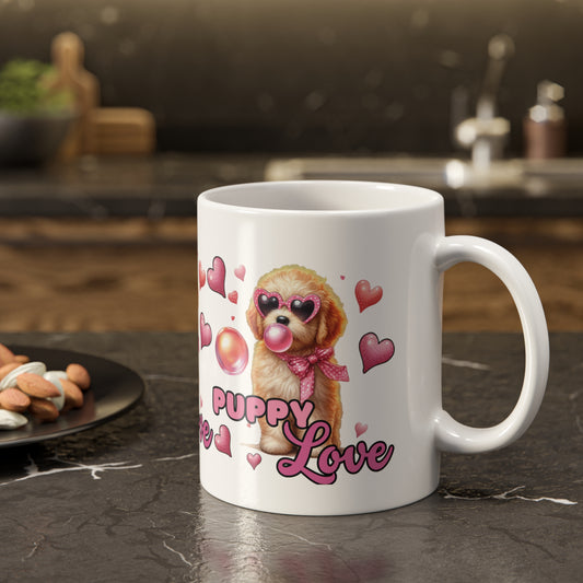 Puppy Love & Bubblegum Bliss Coffee Mug