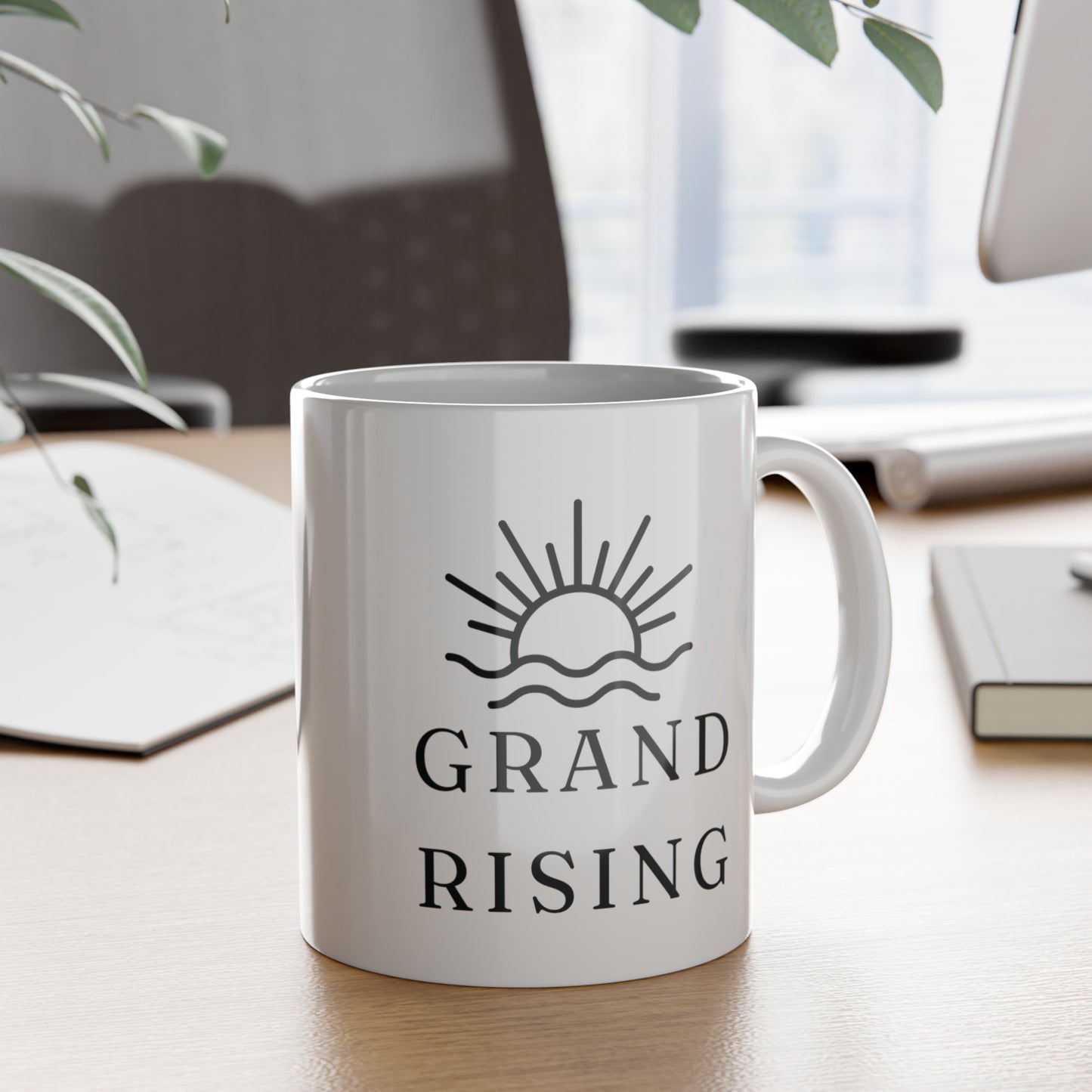 Grand Rising Morning Motivation Coffee Mug