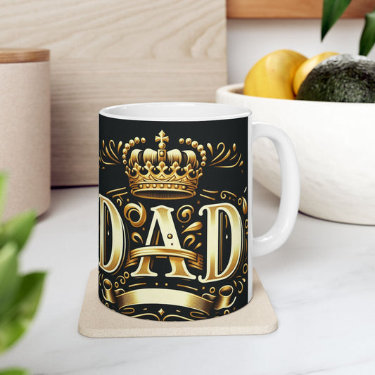 Dad – King of Our Hearts Mug