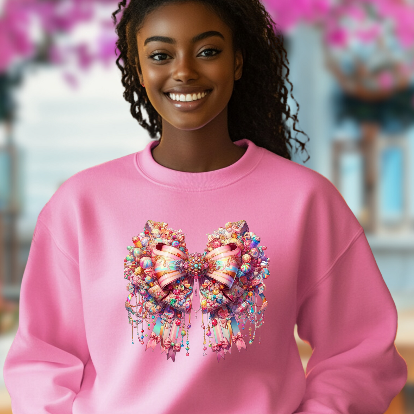 Pink "Ribbons of Joy"