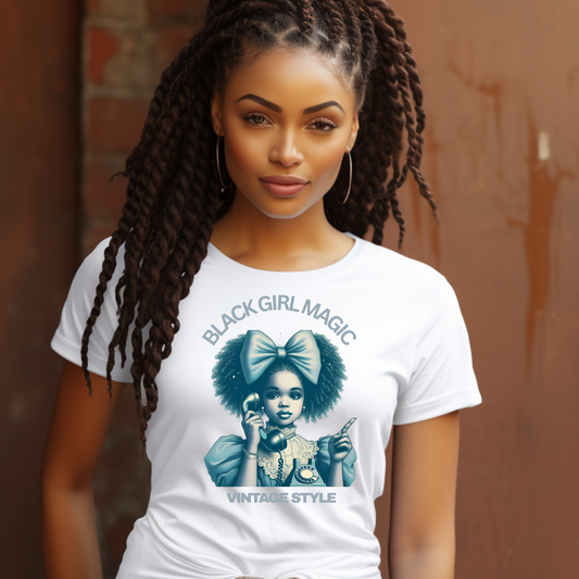 Black Girl Magic Vintage T-Shirt