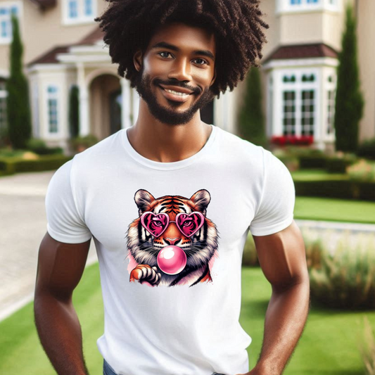 Love-Struck Tiger T-shirt