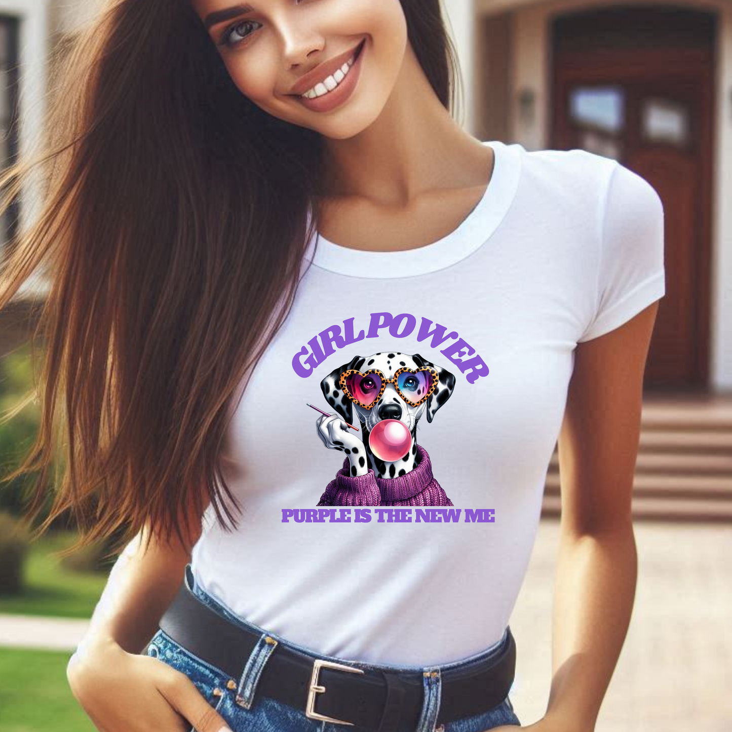 Girl Power Purple is the New Me T-Shirt