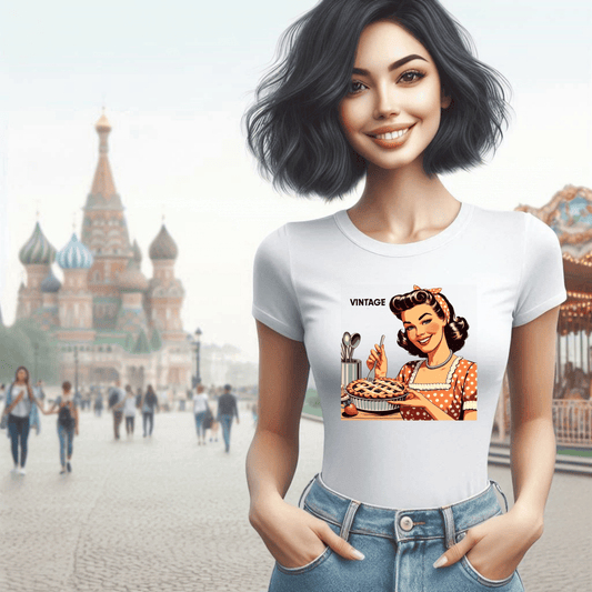Homemade Retro Mom Tee