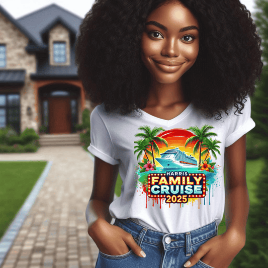 Harris Custom Family Cruise 2025 T-Shirt