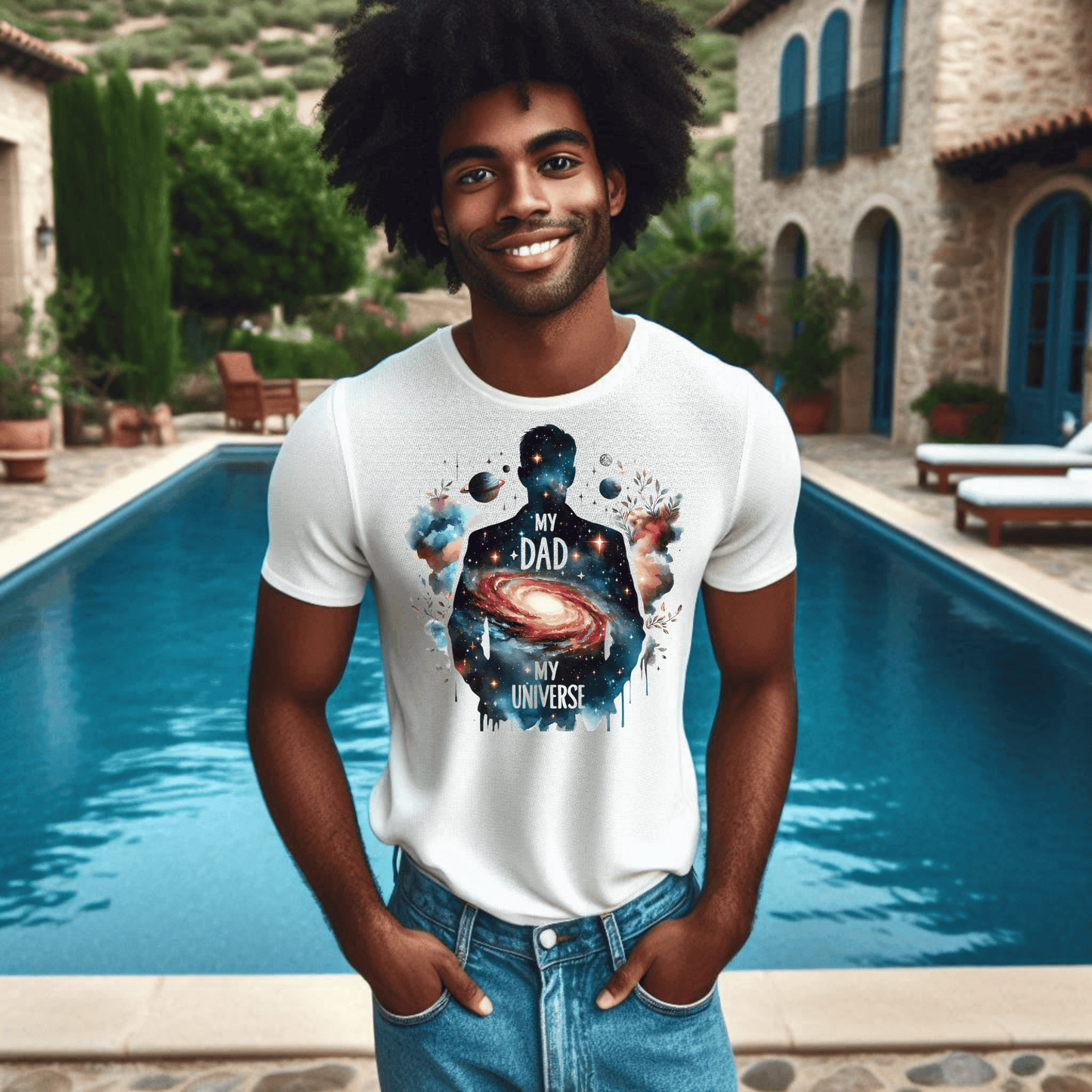 My Dad My Universe Tee