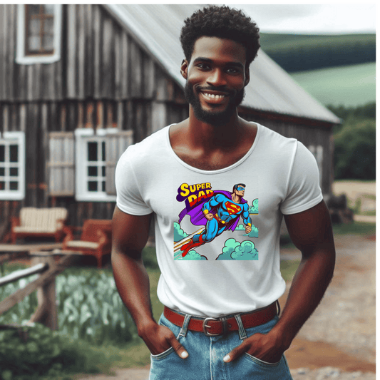 Everyday Hero Super Dad Tee