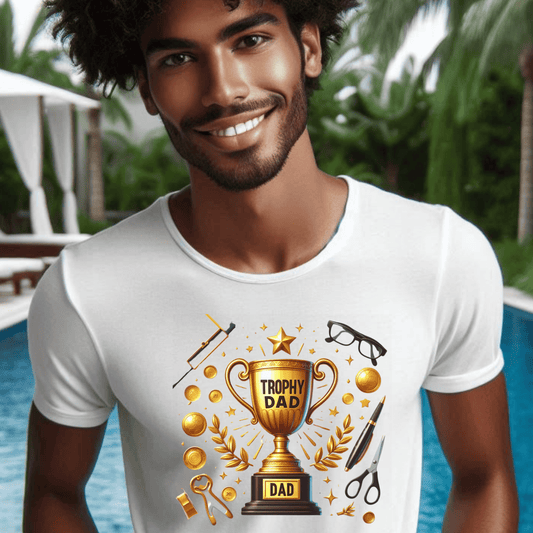 Trophy Dad: Gold Edition Tee