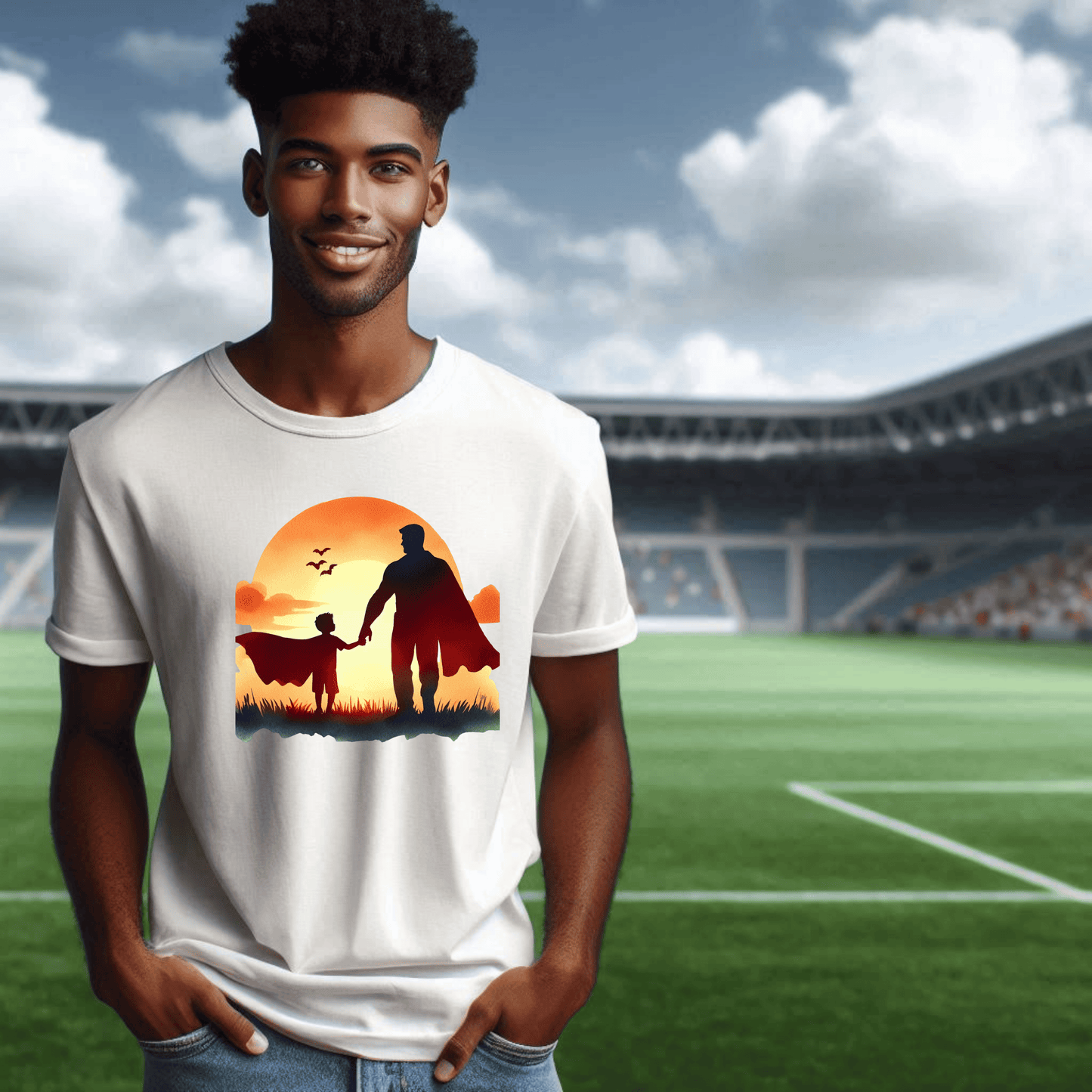 Fatherhood in Shadow & Light Tee
