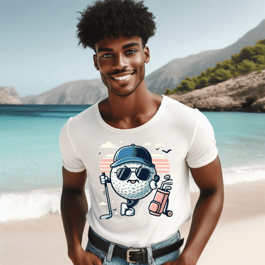 Golf Ball with Swagger T Shirt