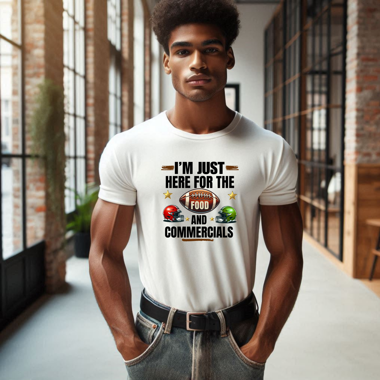 Football, Food & Fun & Commercials T-Shirt