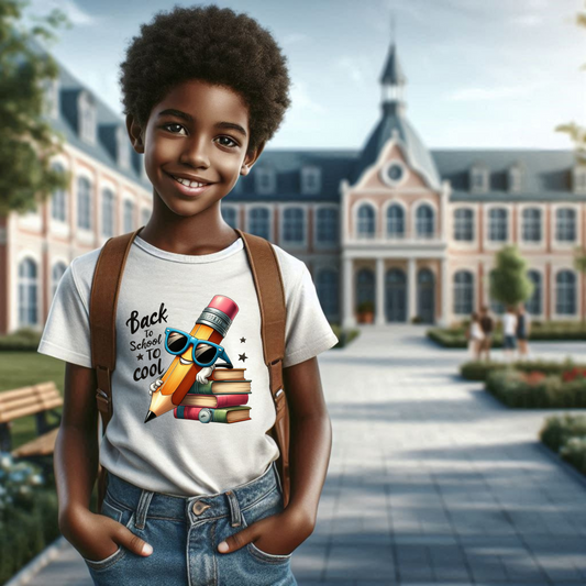 Cool Back to School Kids Tee