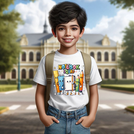 Notebook Squad Kids Tee