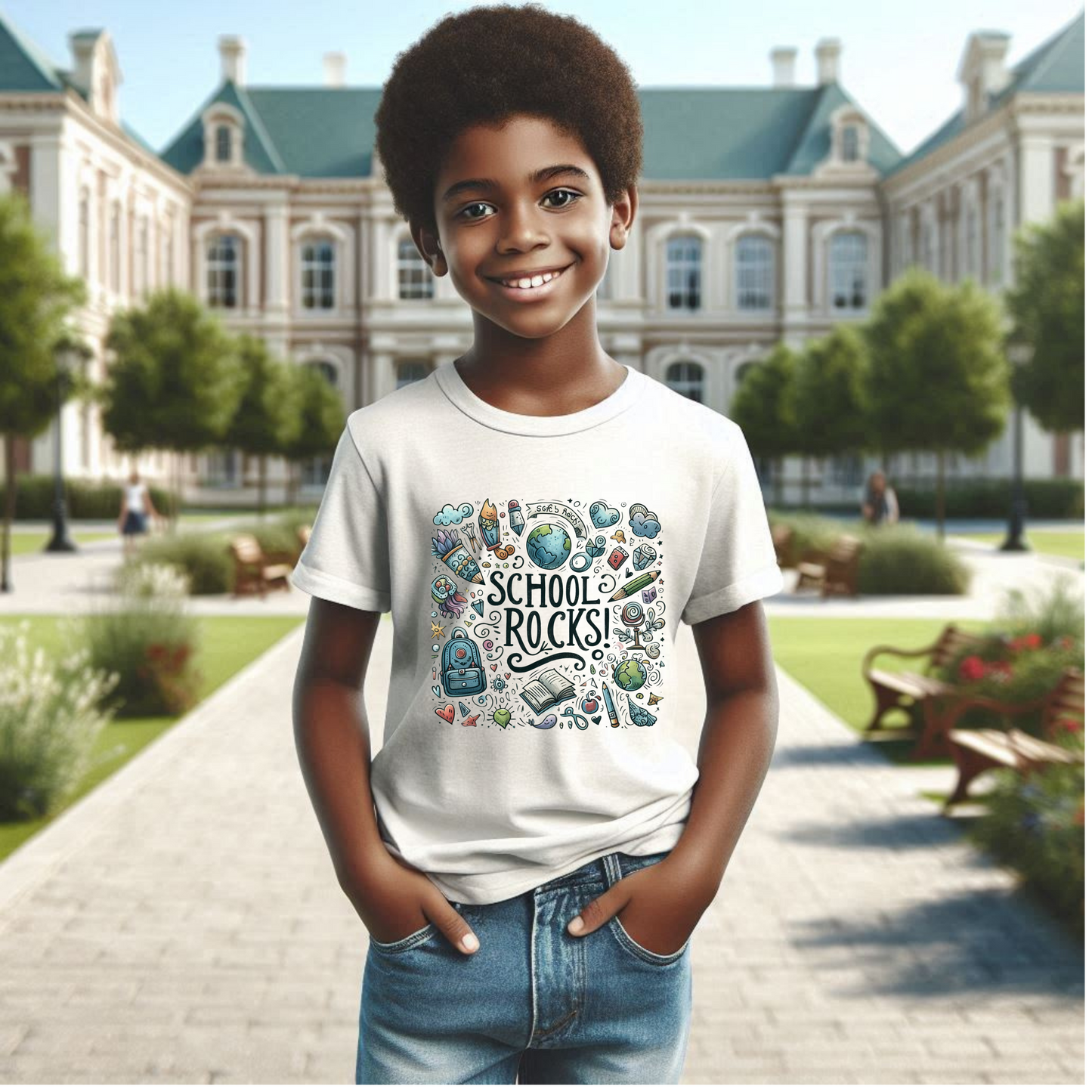 School Rocks Youth Tee