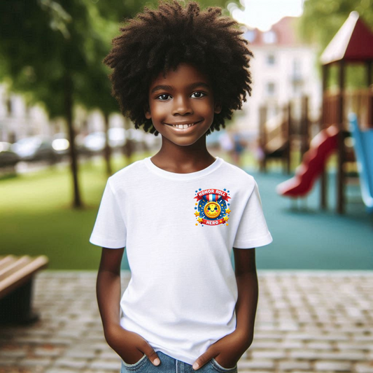 Honor Roll Badge Kids Tee