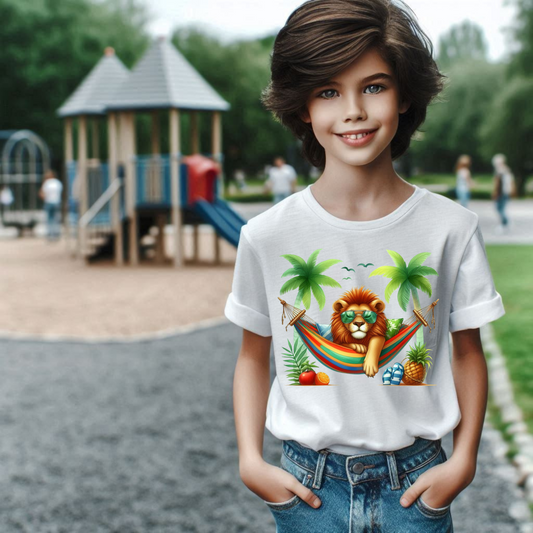 Tropical Lion Tee,