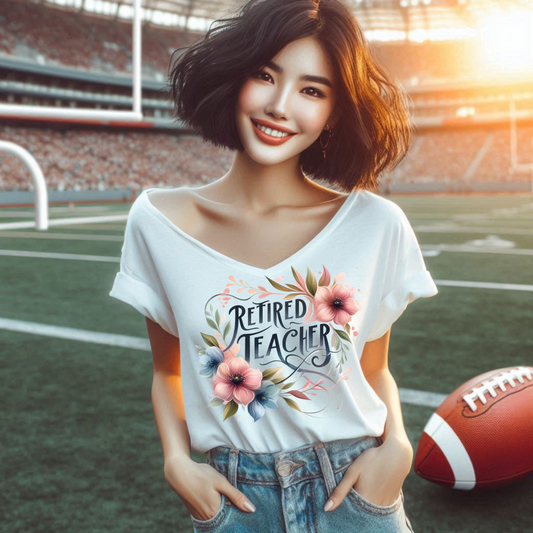 Journey of Teaching, Retired Teacher Tee