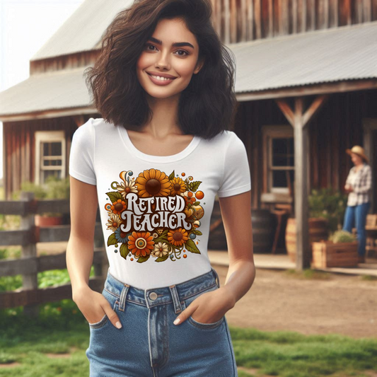 Golden Years of Wisdom, Retired Teacher Tee
