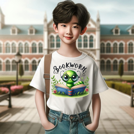 Kids Bookworm Tee